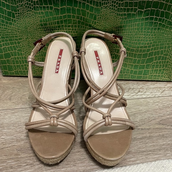 Prada wedges. - Picture 1 of 5
